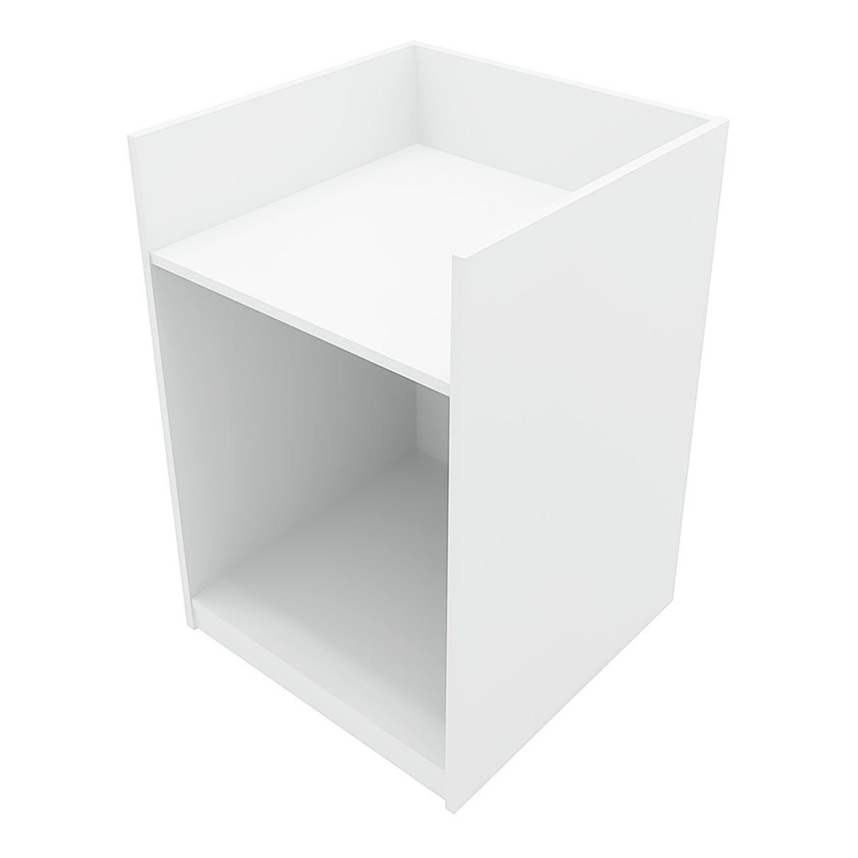 Set Mostradores Comerciales con Luz LED "THEIA" LM60 + K900 + C900 + TB60 – Blanco