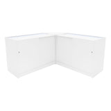 Set Mostradores Comerciales con Luz LED "IRIS"  CM60+ 2x B1200 – Blanco