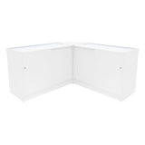 Set Mostradores Comerciales con Luz LED "HELIOS"  CM60+ 2x K1200 – Blanco