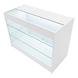 Set Mostradores Comerciales con Luz LED "HELIOS"  CM60+ 2x K1200 – Blanco