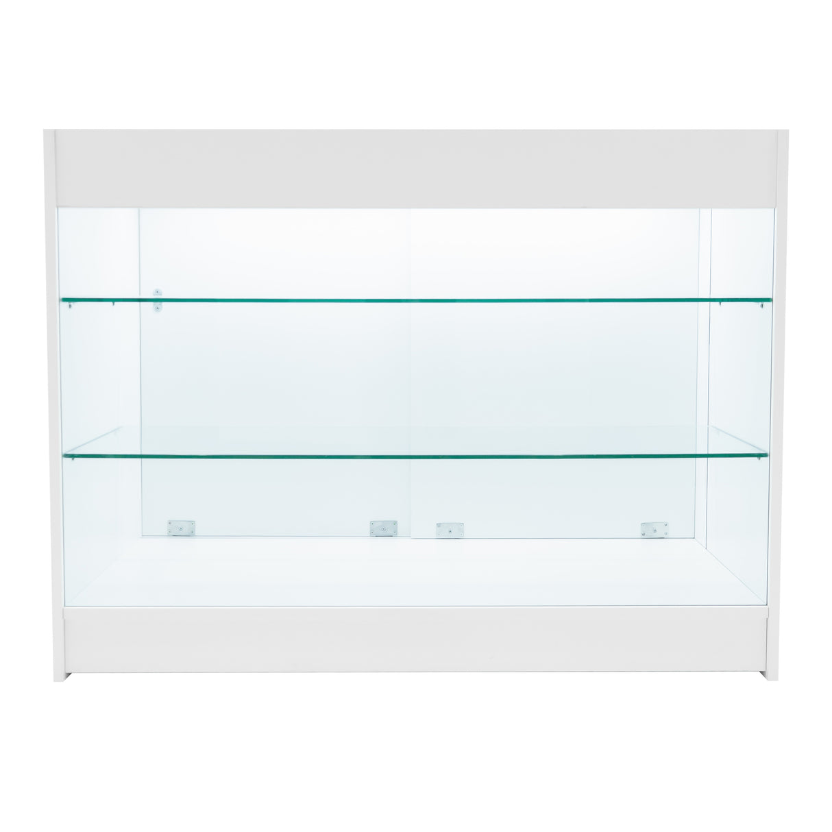 Set Mostradores Comerciales con Luz LED "HELIOS"  CM60+ 2x K1200 – Blanco