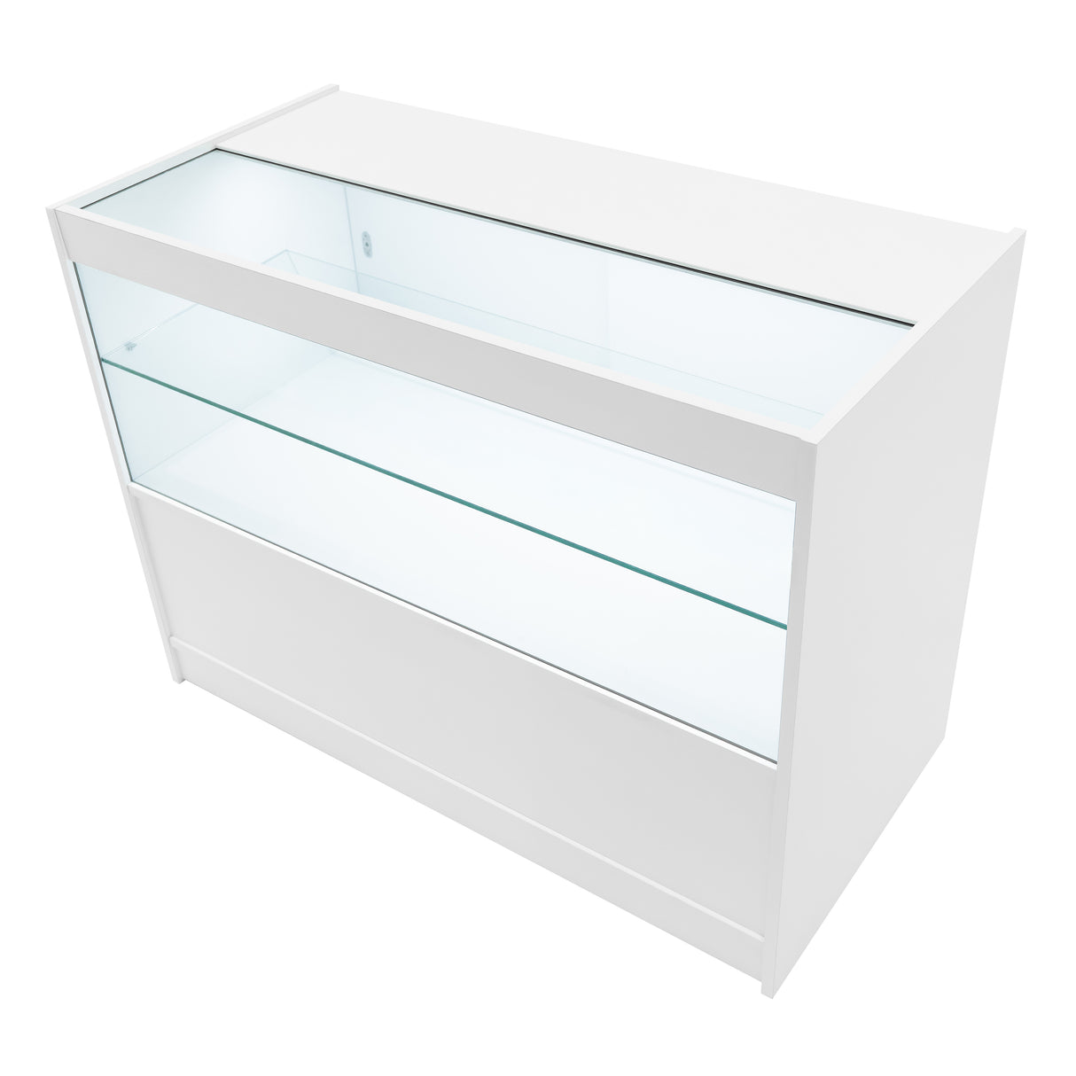 Set Mostradores Comerciales con Luz LED "SELENE"  CM60+ 2x C1200 – Blanco
