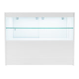 Set Mostradores Comerciales con Luz LED "ANDROMEDA" LM60+ 2x C1200 – Blanco
