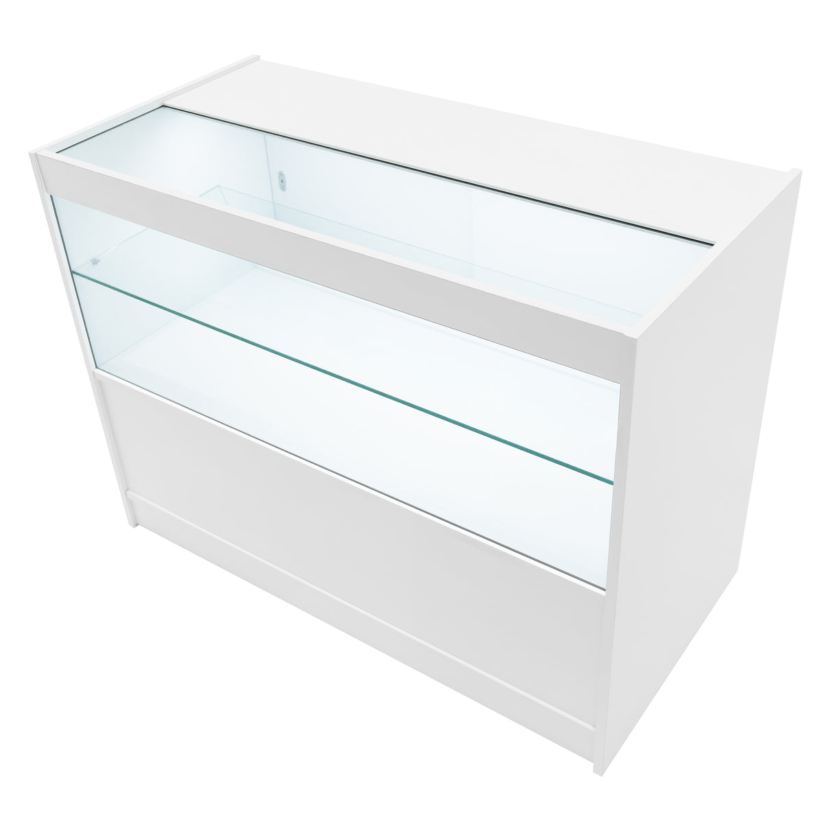 Set Mostradores Comerciales con Luz LED "CALLIOPE" LM60 + K1200 + C1200 – Blanco
