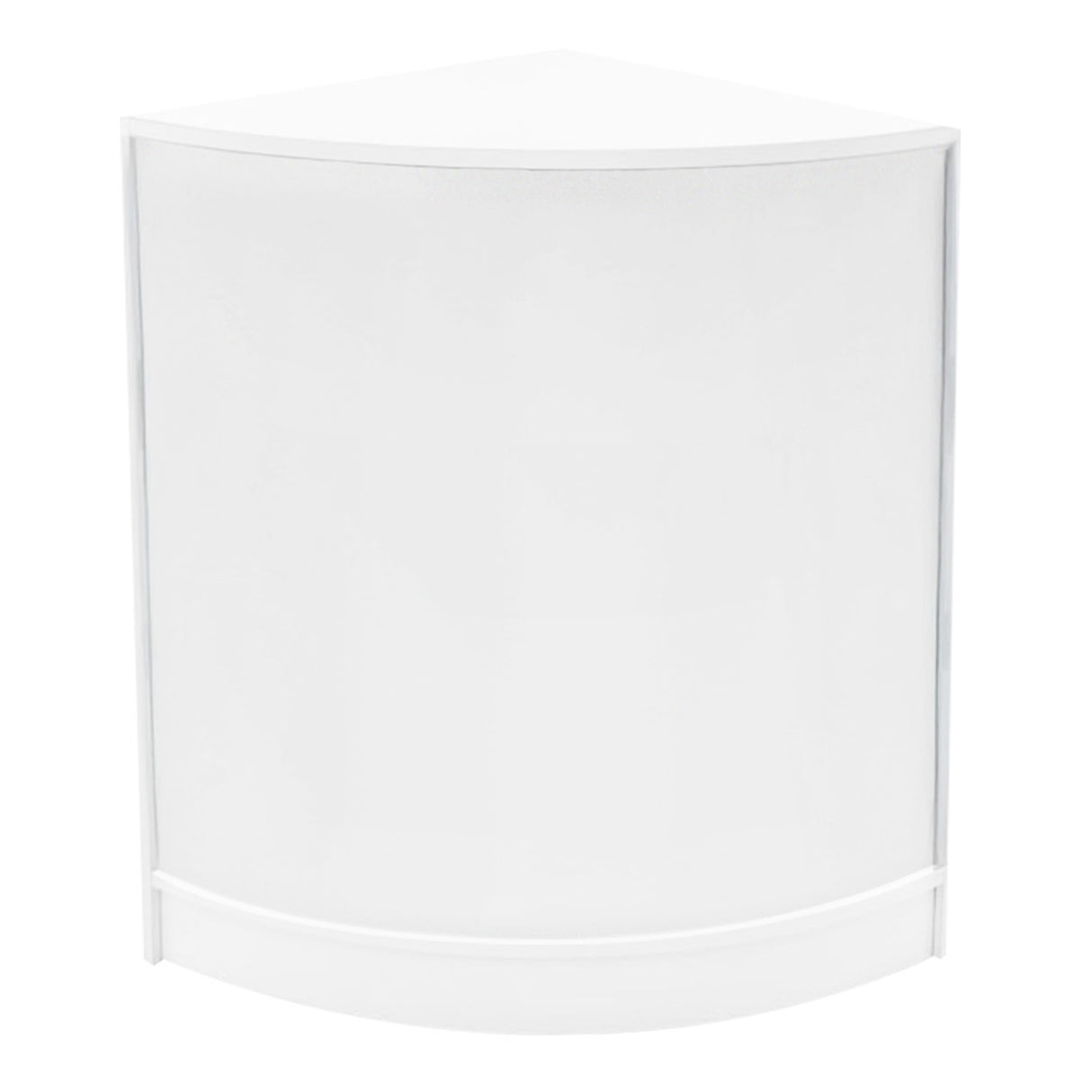 Set Mostradores Comerciales con Luz LED "ARIES" CM60 + 2xK1200 + TB60 – Blanco