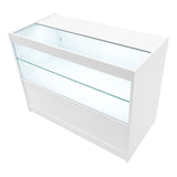 Set Mostradores Comerciales con Luz LED "ECLIPSE" LM60 + 2xC1200 + TB60 – Blanco
