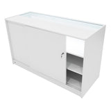 Set Mostradores Comerciales con Luz LED "IRIS"  CM60+ 2x B1500 – Blanco