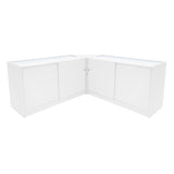 Set Mostradores Comerciales con Luz LED "HERA" CM60 + K1500 + C1500 – Blanco