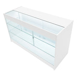 Set Mostradores Comerciales con Luz LED "HERA" CM60 + K1500 + C1500 – Blanco