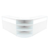 Set Mostradores Comerciales con Luz LED "THESEUS" LM60+ 2x B1500 – Blanco