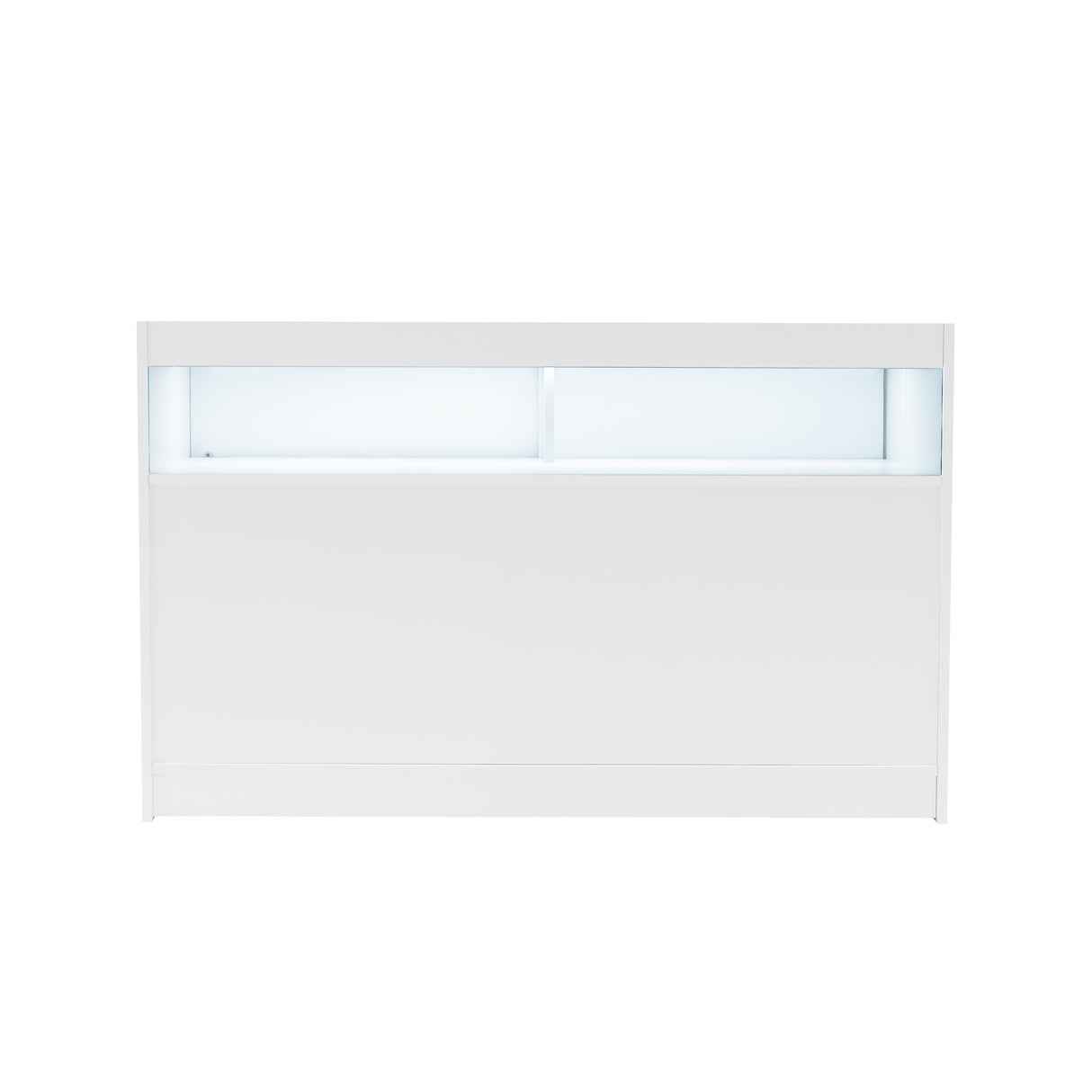 Set Mostradores Comerciales con Luz LED "THESEUS" LM60+ 2x B1500 – Blanco
