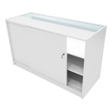 Set Mostradores Comerciales con Luz LED "APOLLO" LM60+ 2x K1500 – Blanco