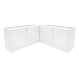 Set Mostradores Comerciales con Luz LED "DEMETER" LM60 + K1500 + B1500 – Blanco