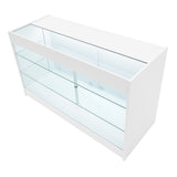 Set Mostradores Comerciales con Luz LED "DEMETER" LM60 + K1500 + B1500 – Blanco