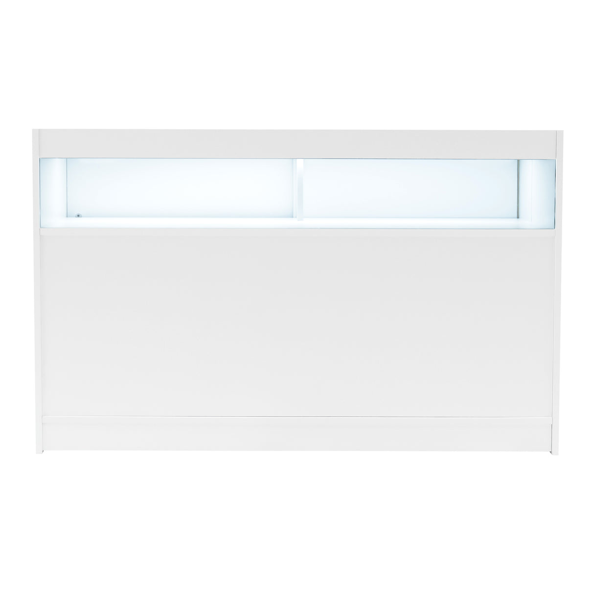 Set Mostradores Comerciales con Luz LED "SAGITTARIUS " LM60 + 2xB1500 + TB60 – Blanco