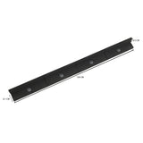Bordura Flexible para Jardín 24m con Mazo – Negra