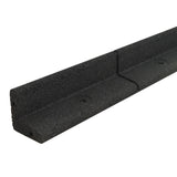 Bordura Flexible para Jardín 6 x 1.2 m con Mazo – Negra