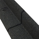 Bordura Flexible para Jardín 30 x 1.2 m con Mazo – Negra