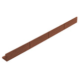 Bordura Flexible para Jardín 4 x 1.2 m con Mazo – Terracota