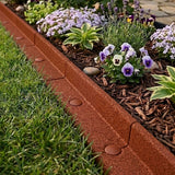 Bordura Flexible para Jardín 4 x 1.2 m con Mazo – Terracota