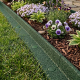 Bordura Flexible para Jardín 12 x 1.2 m con Mazo – Verde