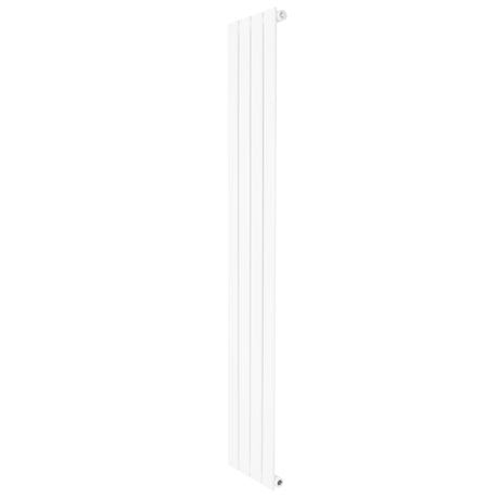 Radiador de columna única blanco de 1600 mm x 280 mm, con diseño elegante y superficie lisa, ideal para calefacción eficiente