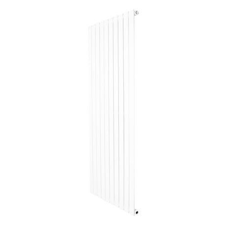 Radiador de columna única blanco, 1600 mm x 700 mm, con diseño moderno y acabado liso, ideal para espacios contemporáneos