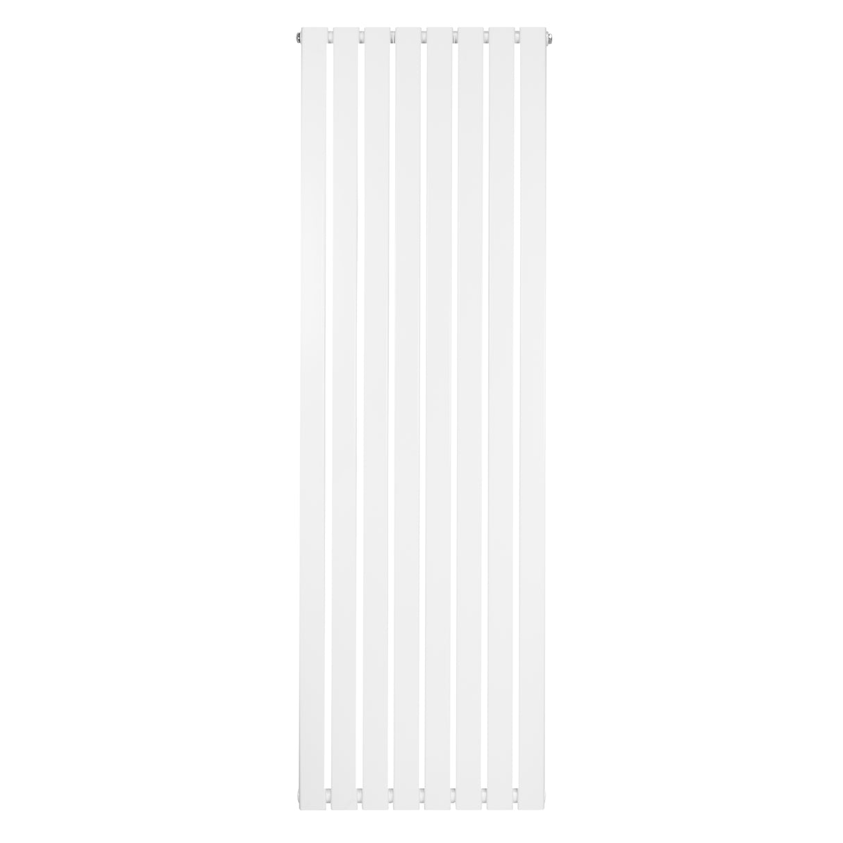 Radiador de columna única blanco de 1800 mm x 560 mm, con diseño vertical y acabado liso, ideal para calefacción eficiente