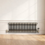 Radiador Tradicional de 2 Columnas - 300 x 830mm - Metal Crudo