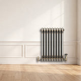 Radiador Tradicional de 2 Columnas - 600 x 425mm - Metal Crudo