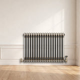Radiador Tradicional de 2 Columnas - 600 x 830mm - Metal Crudo