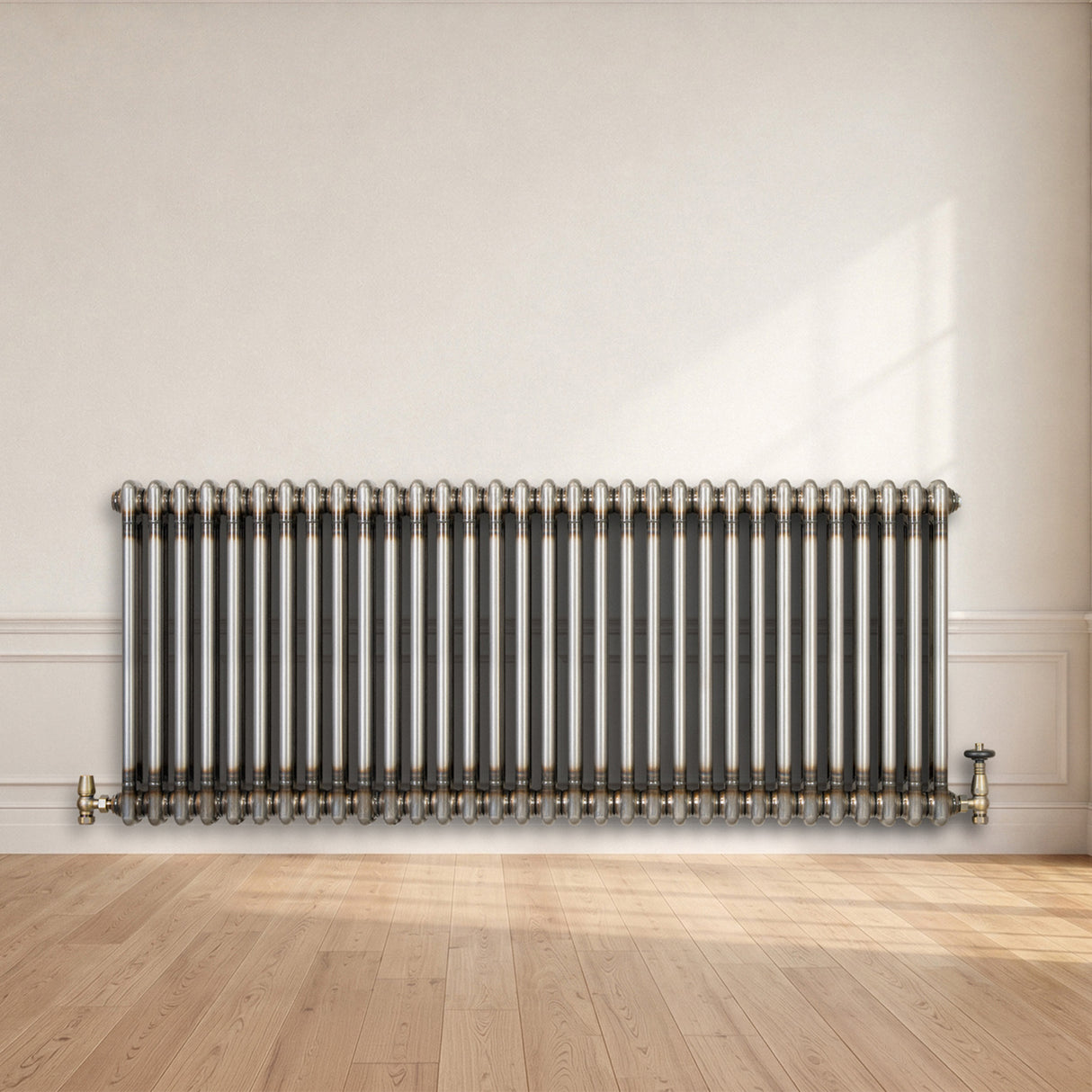 Radiador Tradicional de 2 Columnas - 600 x 1460mm - Metal Crudo