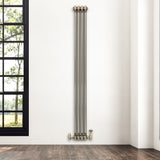 Radiador Tradicional de 2 Columnas - 1800 x 200mm - Metal Crudo