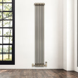 Radiador Tradicional de 2 Columnas - 1800 x 290mm - Metal Crudo