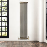 Radiador Tradicional de 2 Columnas - 1800 x 380mm - Metal Crudo