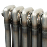 Radiador Tradicional de 3 Columnas - 300 x 830mm - Metal Crudo