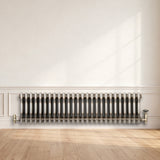 Radiador Tradicional de 3 Columnas - 300 x 1010mm - Metal Crudo