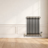 Radiador Tradicional de 3 Columnas - 600 x 425mm - Metal Crudo