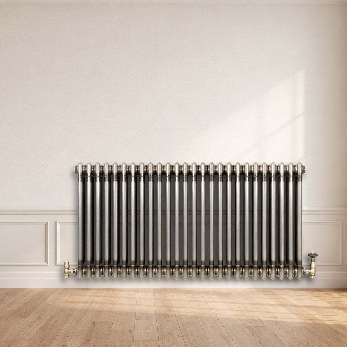 Radiador Tradicional de 3 Columnas - 600 x 1190mm - Metal Crudo