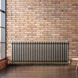 Radiador Tradicional de 3 Columnas - 600 x 1460mm - Metal Crudo