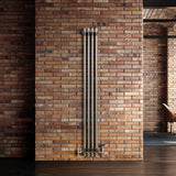 Radiador Tradicional de 3 Columnas - 1500 x 200mm - Metal Crudo