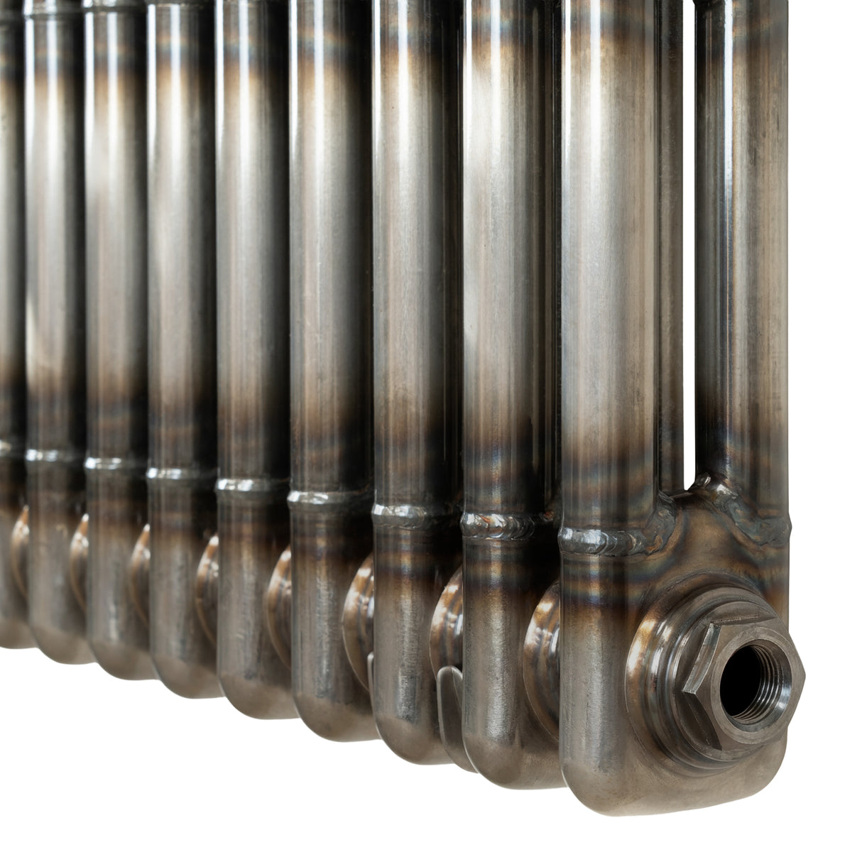 Radiador Tradicional de 3 Columnas - 1500 x 290mm - Metal Crudo