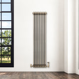 Radiador Tradicional de 3 Columnas - 1500 x 380mm - Metal Crudo