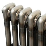 Radiador Tradicional de 3 Columnas - 1500 x 380mm - Metal Crudo