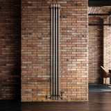 Radiador Tradicional de 3 Columnas - 1800 x 200mm - Metal Crudo
