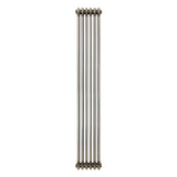 Radiador Tradicional de 3 Columnas - 1800 x 290mm - Metal Crudo