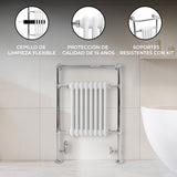 Radiador Toallero Tradicional – 950mm x 660mm – Blanco
