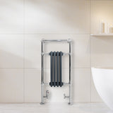 Radiador Toallero Tradicional – 950mm x 480mm – Gris Antracita
