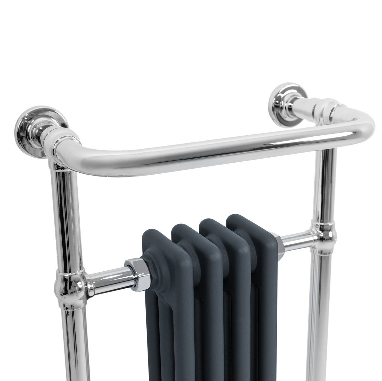 Radiador Toallero Tradicional – 950mm x 480mm – Gris Antracita