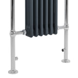 Radiador Toallero Tradicional – 950mm x 570mm – Gris Antracita